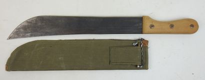 FRANCE. Machette à lame signée Talabot, avec...