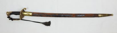 FRANCE. Sabre d'officier d'infanterie modèle...