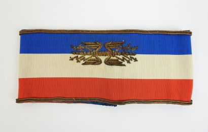 FRANCE. Brassard d'état-major du Président...