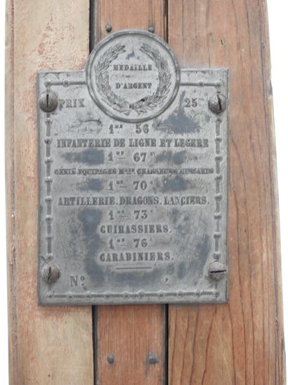 FRANCE. Toise en bois pour le recrutement...