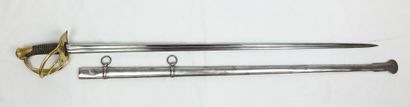 FRANCE. Sabre de carabiniers modèle 1854,...