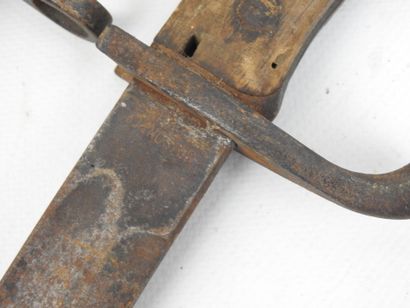 LOT. Baïonnette Mauser 1915 signée de Simson...