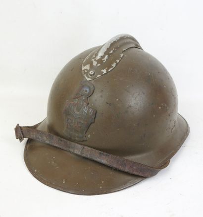 FRANCE. Casque Adrian modèle 1926 du génie...