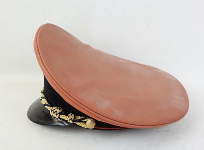 ALLEMAGNE. Casquette de chef de gare de la...