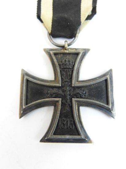 ALLEMAGNE. Croix de fer de 2e classe, fabrication...
