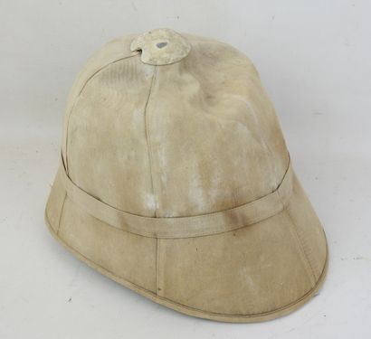 FRANCE. Casque colonial modèle 1886 en liège...