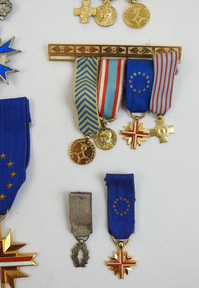 FRANCE. Lot de 6 médailles diverses, ordre...