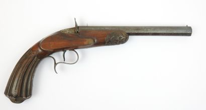 FRANCE. Flobert single-shot salon pistol,...