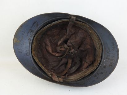 FRANCE. Casque Adrian M15 d'infanterie en...