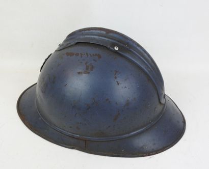 FRANCE. Casque Adrian M15 d'infanterie en...