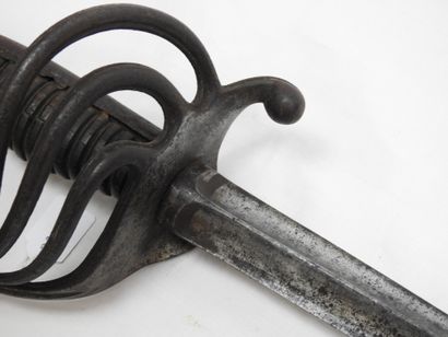 FRANCE. Sabre d'officier modèle 1882, fusée...