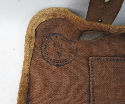 FRANCE. Sac d'homme monté d'artillerie modèle...