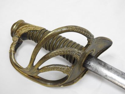 FRANCE. Sabre modèle 1855 de général de brigade,...