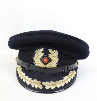 ALLEMAGNE. Casquette d'officier de marine...