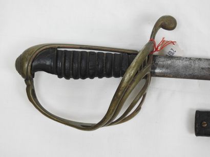 FRANCE. Sabre d'officier modèle 1882, fusée...