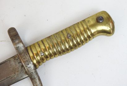 FRANCE. Baïonnette Chassepot modèle 1866...