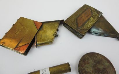 FRANCE. Suite de 4 briquets dont deux en...