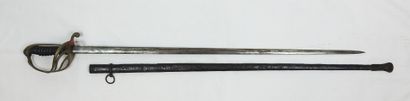 FRANCE. Sabre d'officier modèle 1882, fusée...