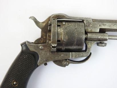 BELGIUM. Lefaucheux system pinfire revolver,...