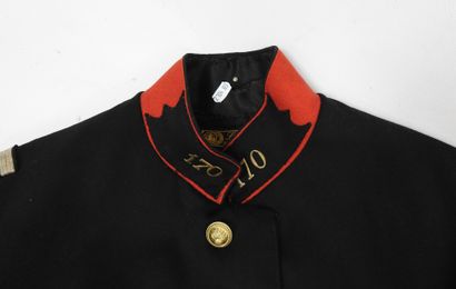 FRANCE. Uniforme d'un adjudant du 170e d'infanterie...