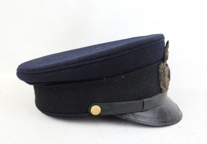 ALLEMAGNE. Casquette d'officier de la marine...