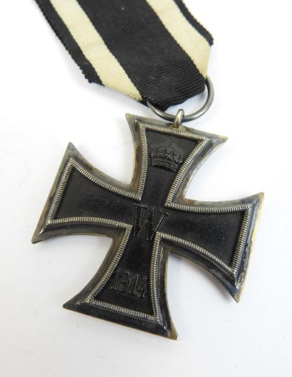 ALLEMAGNE. Croix de fer de 2e classe, fabrication...