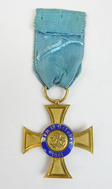 PRUSSE. Ordre royal de la couronne, croix...