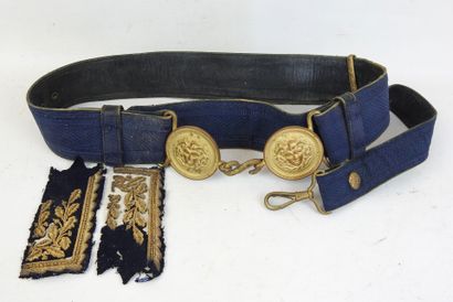 FRANCE. Ceinturon de grande tenue modèle...