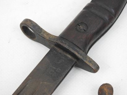 LOT. Baïonnette Mauser 1915 signée de Simson...