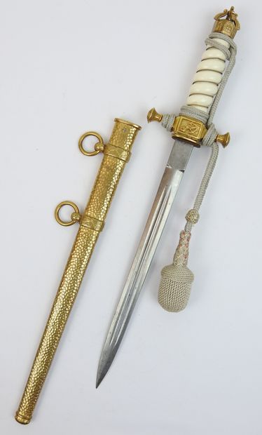 ALLEMAGNE. Dague d'officier de la marine...