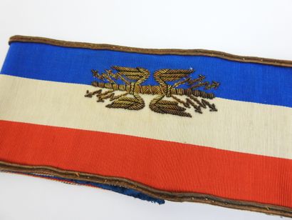 FRANCE. Brassard d'état-major du Président...