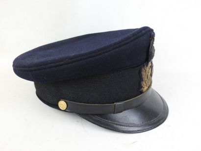 ALLEMAGNE. Casquette d'officier de la marine...