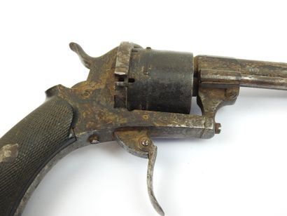 FRANCE. Revolver à broche système Lefaucheux,...