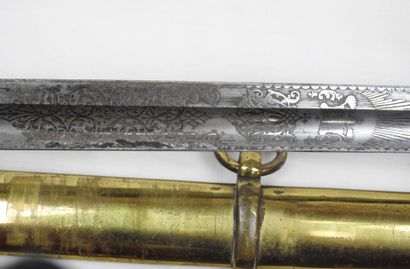 ANGLETERRE. Sabre d'officier d'infanterie...