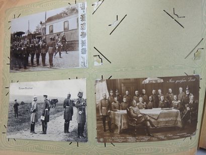 ALBUM CPA. Collection d'environ 200 cartes...