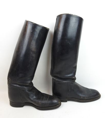 FRANCE. Paire de bottes de cavalerie type...