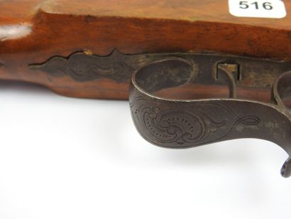 FRANCE. Pistolet de salon système Flobert...