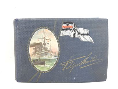 ALBUM CPA. Collection d'environ 100 cartes...