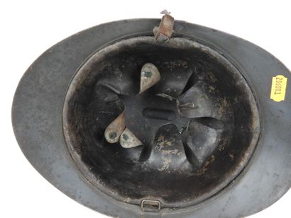 FRANCE. Casque Adrian M15 d'infanterie en...