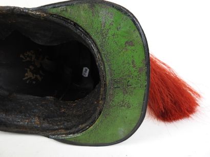 FRANCE. Shako d'artillerie modèle 1860 
