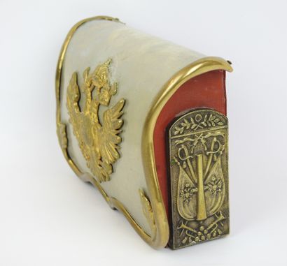 AUSTRIA-HUNGARY. Cigarette box in the shape...