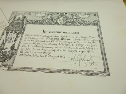 ALLEMAGNE. Médaille commémorative de la campagne...