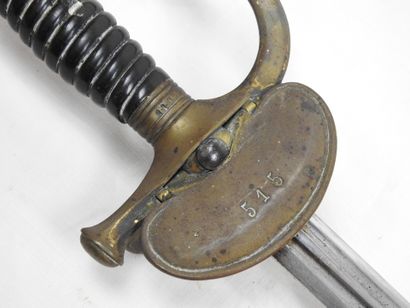 FRANCE. Epée modèle 1872 de polytechnicien...