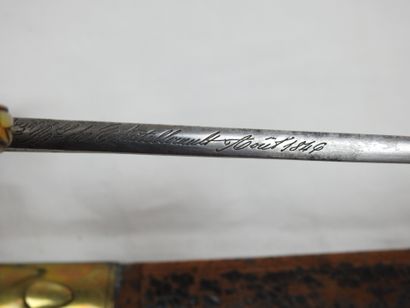 FRANCE. Sabre d'officier d'infanterie modèle...