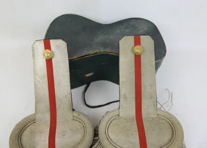 FRANCE. Paire d'épaulettes d'adjudant d'infanterie...