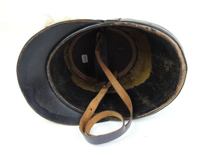FRANCE. Shako modèle 1872 d'élève de St Cyr,...