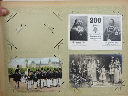ALBUM CPA. Collection d'environ 200 cartes...