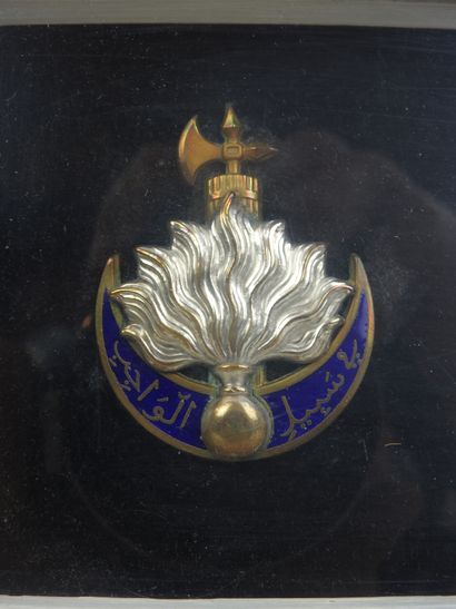 FRANCE. Small coaster containing the insignia...