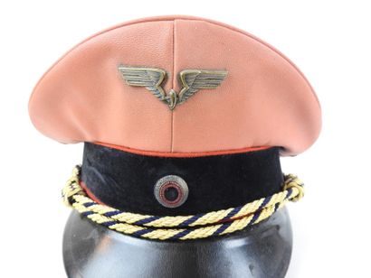 ALLEMAGNE. Casquette de chef de gare de la...