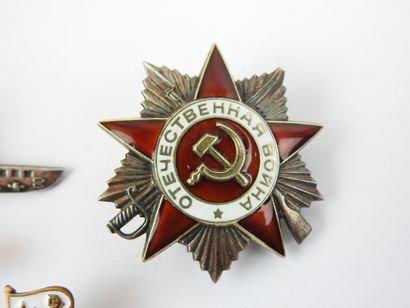USSR. 2nd Class Patriotic War Order in silver...